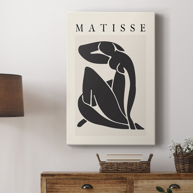 Matisse ccclxxix, reproduction d'art encadrée sur mesure, galerie Cavas, H 18 po x l 12 po