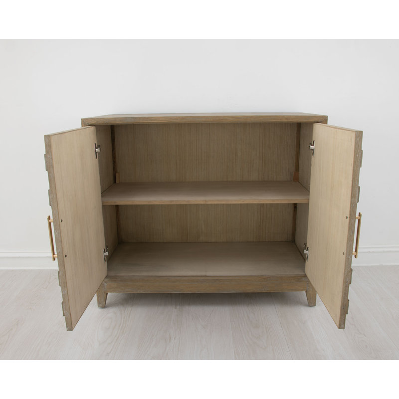 Avery Solid Wood Accent Cabinet