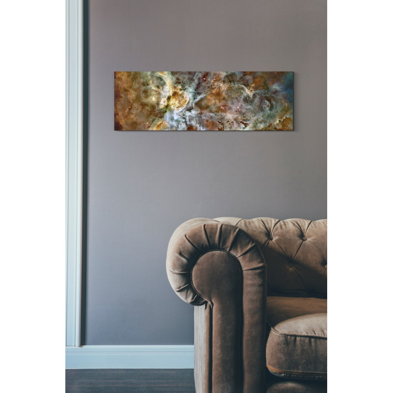 «Carina Nebula», art mural sur toile télescope Hubble, H 12 po x l 36 po