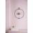 Barcelona Solid Wood Wall Clock-1019737094