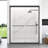 72" H Semi-Frameless Double Sliding Shower Door, Bypass Shower Door, 1/4" (6Mm) Thick Sgcc Tempered Glass Door-115606739