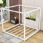 Très grand lit plateforme en bois Boones-657541077