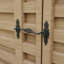 Wrought Iron Cabin Hook Cage Design Latch