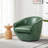 Aunna Faux Leather Swivel Barrel Chair-107097250