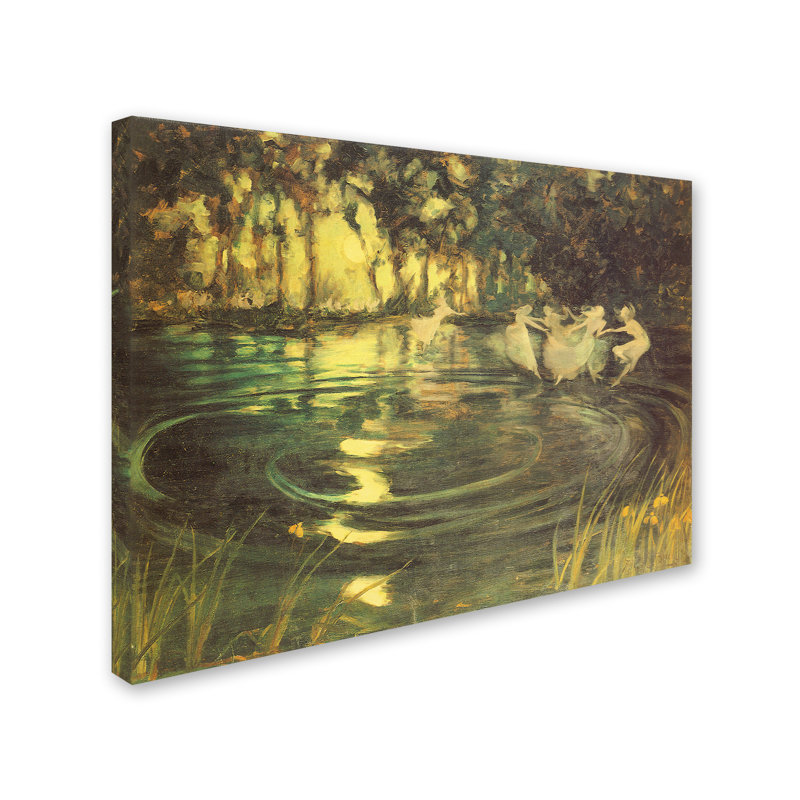 « ca fée 23 », reproduction de peinture à l’acrylique sur toile tendue, H 18 po x l 24 po