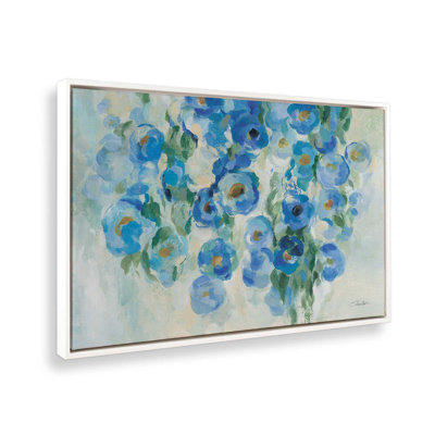 «Blue Garden» par Silvia Vassileva, reproduction d'art sur toile