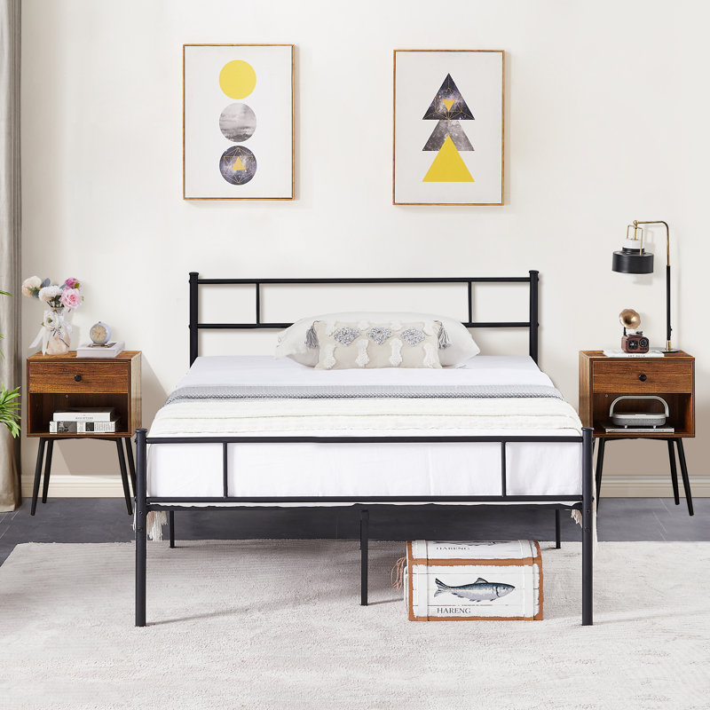 Kempst Steel Piece Bedroom Set, Queen