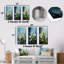 Ensemble de salon vert enneigé vert Snowdrops - Snowdrops-1787589240