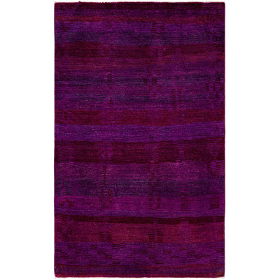 Tapis unique en laine 4 pi 1 po x 6 pi 6 po Huckaby