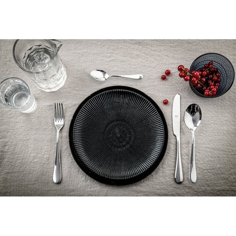 Natura 24 - Piece Stainless Steel Flatware Set - Service for 6, Ice