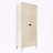71" 2-Door Steel Storage Cabinet with Lock & Adjustable Shelves – Beige