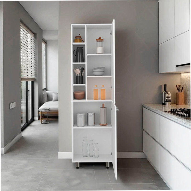Garde-manger avec tablettes de rangement