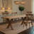 Abishanth Rectangular 77'' L x 35.4'' W Solid Wood Dining Table