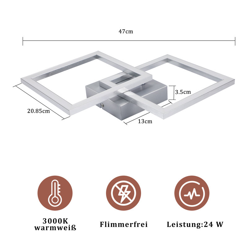 LED Semi Flush Mount
