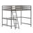 Riley Traditional Wood Slat Loft Bed with Integrated Desk & Ladder-88982630-72424423