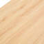 Table basse double couche avec rangement, finition basse, idéale pour le salon en bois naturel et pour une utilisation quotidienne, capacité de charge de 250 lb, rangement