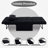 Gesko Convertible Ottoman, Large Ottoman Coffee Table, 4-in-1 sofa bed, Sleeper Chair Bed-292013210