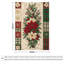 Jeté en flanelle Poinsettia Pinecone Luxury-133686356