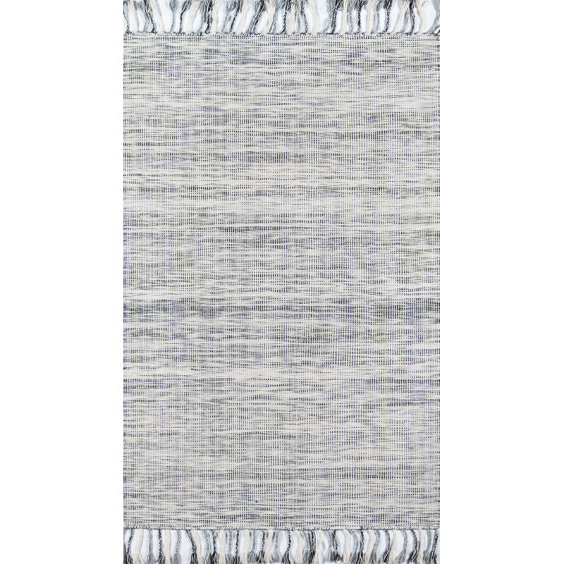 Terrin Wool Striped Rug, Rectangle 2' x 3'