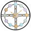 Quijano Metal Wall Clock