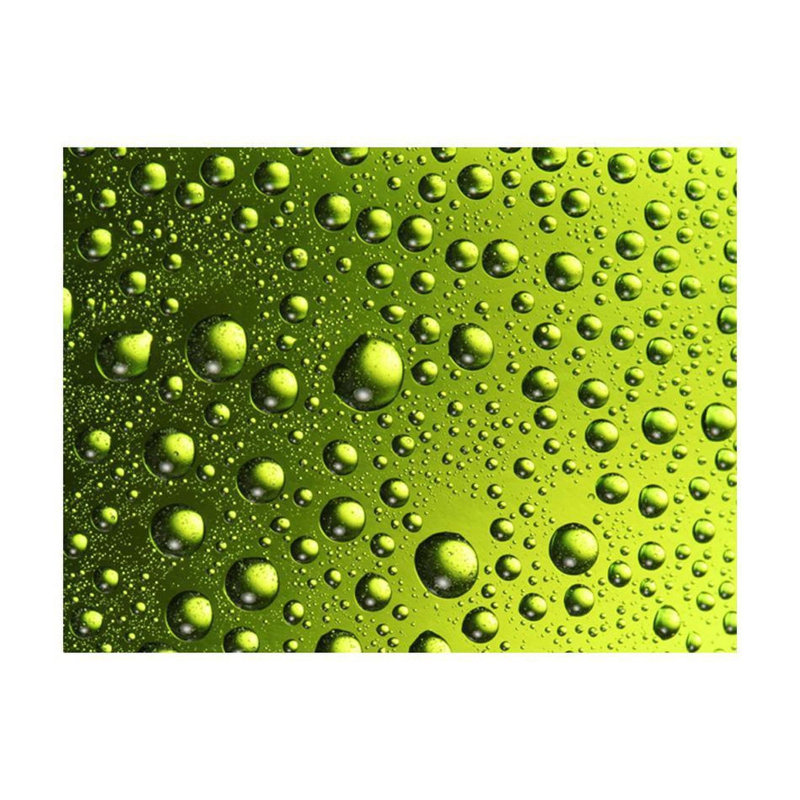Murale Gouttes d'eau sur la bouteille de bière, L 121 po x l 157 po