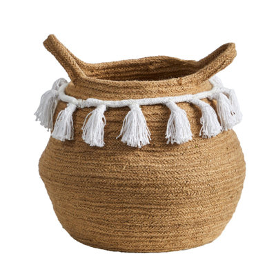 Cache-pot en fibres naturelles