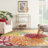 Geib Performance Floral Indoor / Outdoor Rug-1536773662