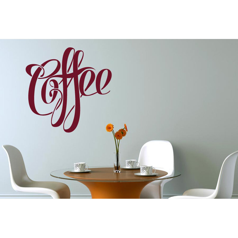 Wall Decal, Burgundy, Large