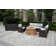 6 - Person Patio Conversation Sets with Cushions