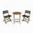 HILLSIDE BISTRO SET,2 Chairs+1 Table