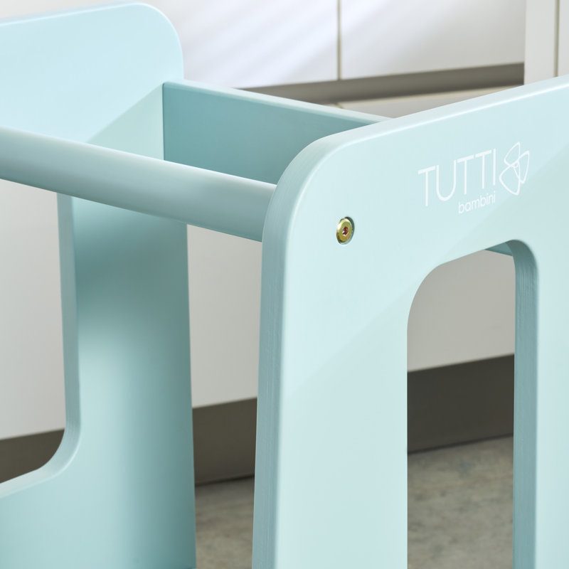 Helping Hands Montessori Toddler Learning Tower, Ocean Stone