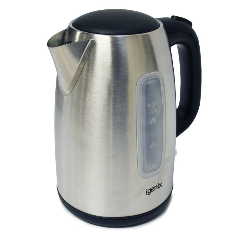 Igenix Brushed Stainless Steel 2200W 1.7L Jug Kettle