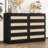8-Drawer Dresser for Bedroom, Double Wood Chest of Drawers for Closet, Nightstand, TV Stand, Living Room, Entryway, or Hallway-46628441