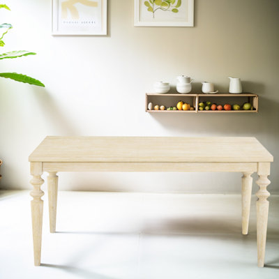 Table de maquillage Elegant Urban - Bois à finition blanche câblée pour la collection Beauty