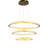 Cledia Modern 3 Light Hoop LED Chandelier