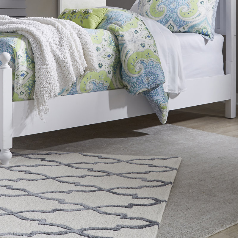 Droskyn Panel Bed by Three Posts™, White, Twin