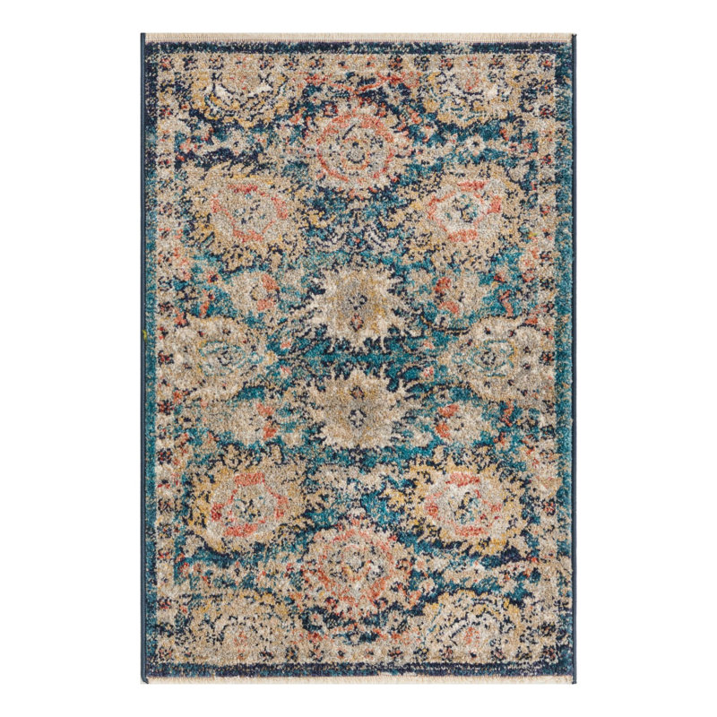 Akira Floral Indoor Rug, Rectangle 2' x 3'