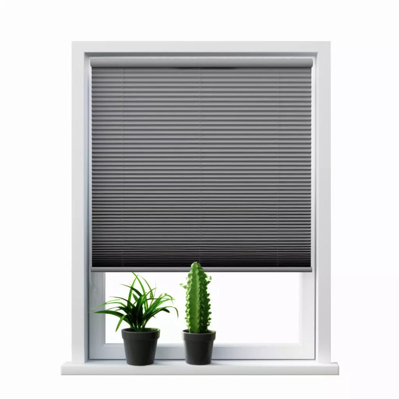 Semi Sheer Pleated Shade, 50cm W x 130cm L