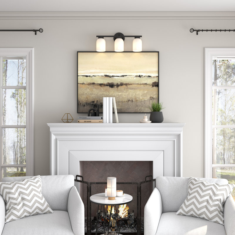 Breult 3 - Light Dimmable Vanity Light, Matte Black