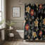 Tissu fleuri - Rideau de douche Premium-1035356210