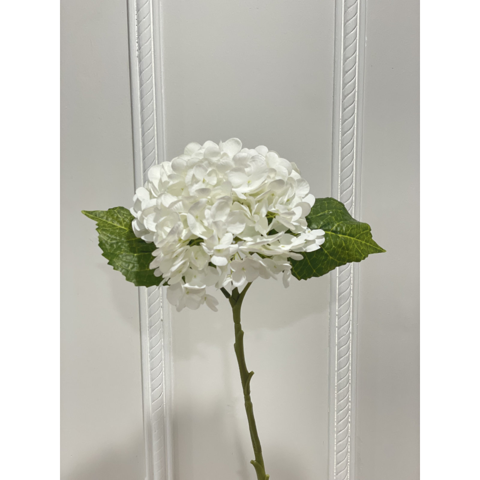 Silk Hydrangea Arrangement, White
