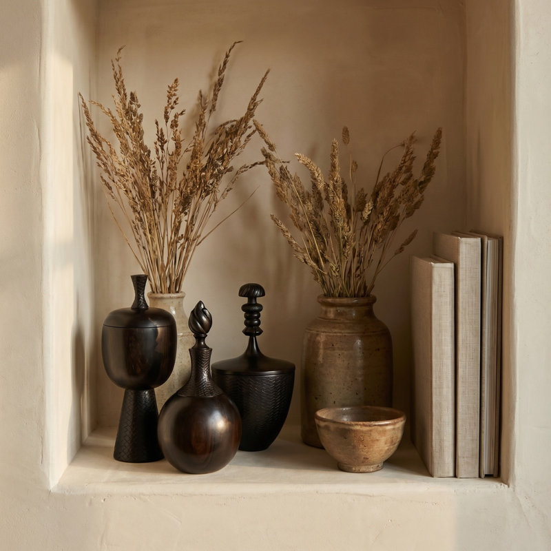 Ebony Wood Vessel - Navua Range, Style Two