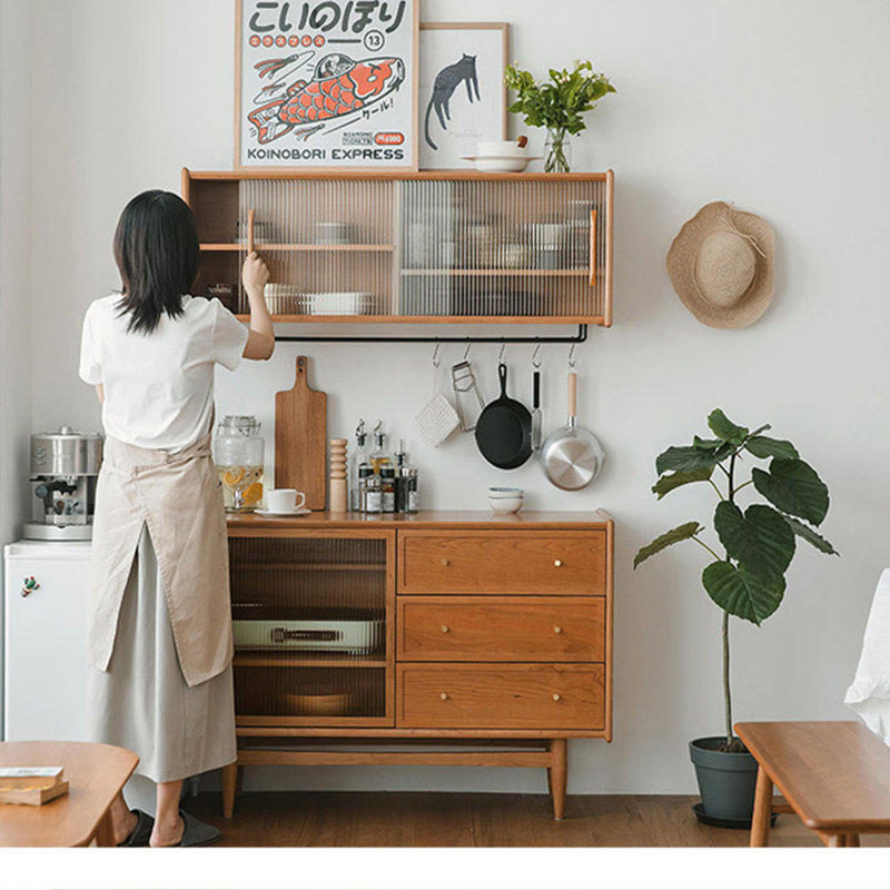 Simple Semi-transparent Storage Cabinet