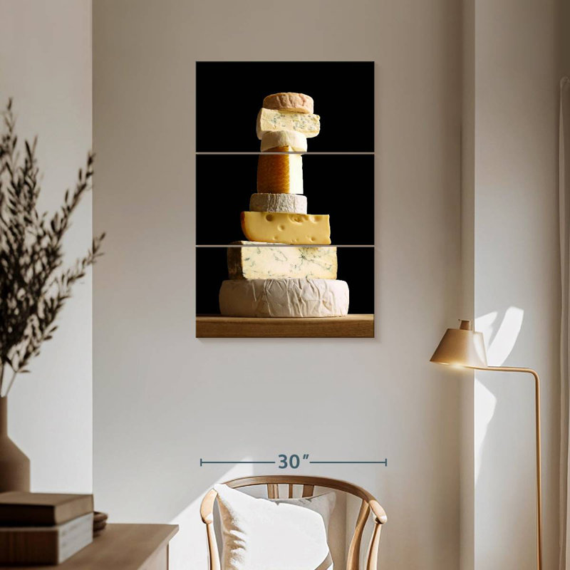 Yarlin Cheese Tower, 57" H x 36" W