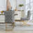 Charys Tufted Velvet Upholstered Cross Legs Parsons Dining Chair-760114289