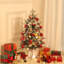 Lighted Artificial Cedar Christmas Tree