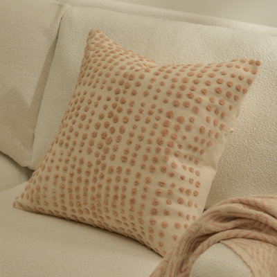 Pink Square Cushion Cover
