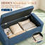 Banc ottoman de rangement avec accoudoirs rembourrés-1013650812-1013650815