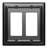 Architectural 2-Gang Rocker Standard Wall Plate-105973802