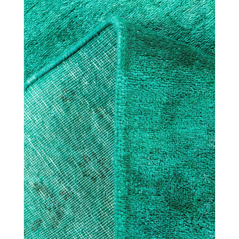 Overyed One-of-a-Kind Runner 2'7" X 9'3" Hand Knotted Area Rug
